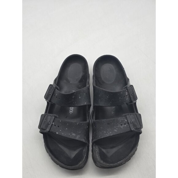 Birkenstock Arizona EVA Sandals Mens Size 41 Black Waterproof Made in Germany - Picture 3 of 9